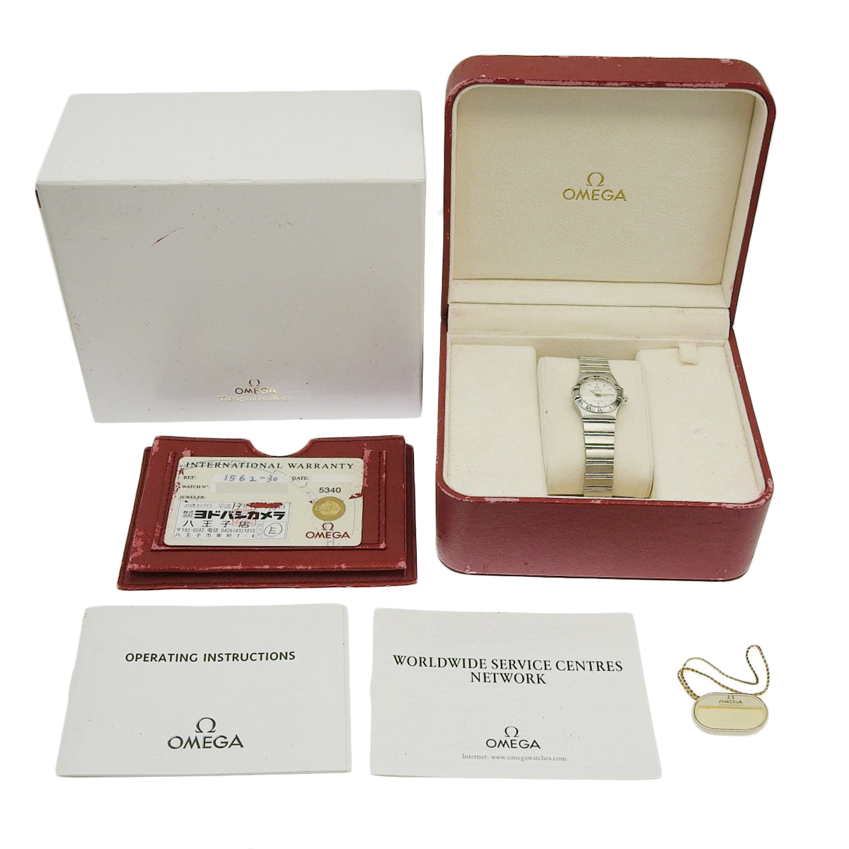 1562.30 星座迷你不锈钢石英白