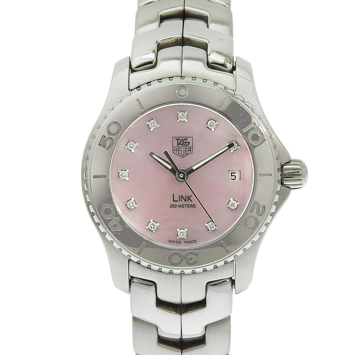 Link WJ131C-1 SS Quartz Pink 11PD