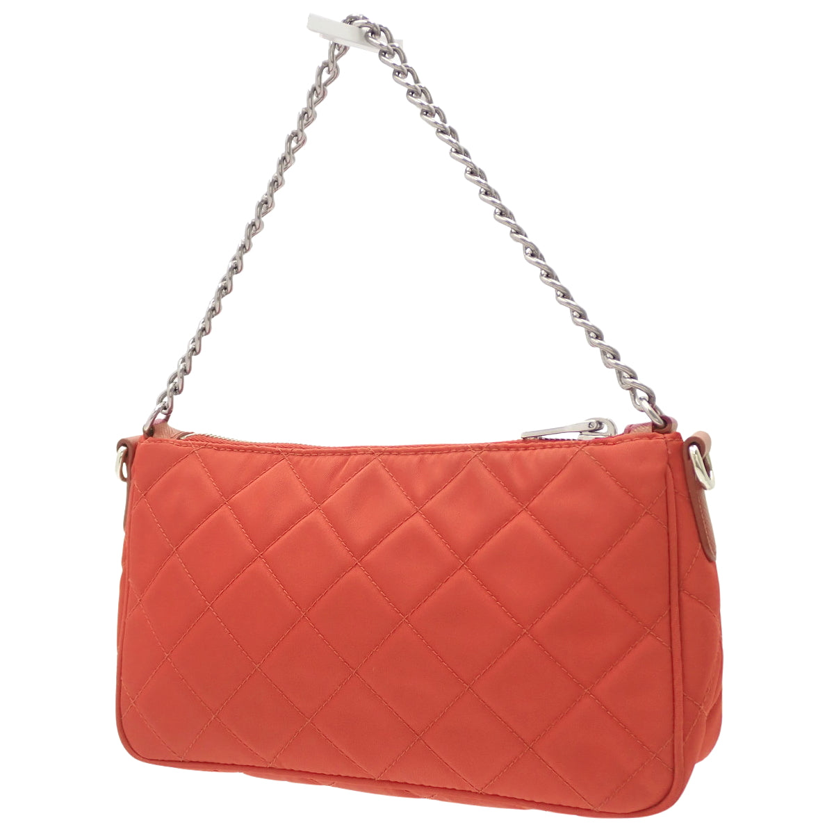 绗缝两用包 尼龙 红色 1BH026