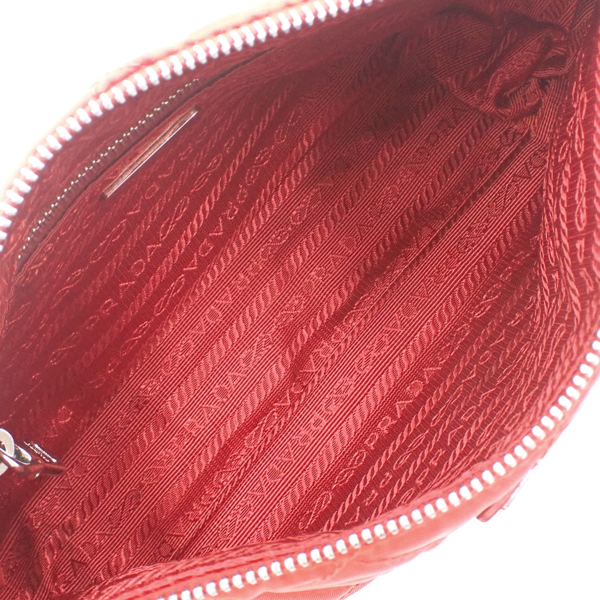 キルティング 2WAYバッグ ナイロン レッド 1BH026