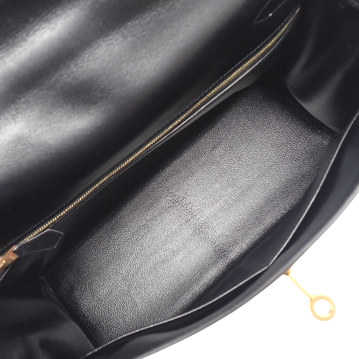 Kelly 32 (inside stitching) Box calf leather B stamp
