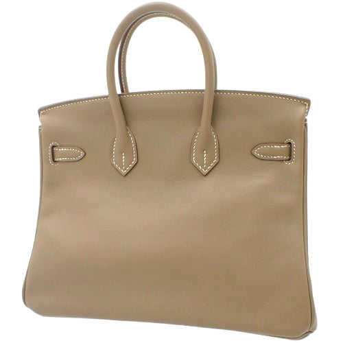 Birkin 25 in Vauxhall Swift Etoupe/Etoupe with X Stamp