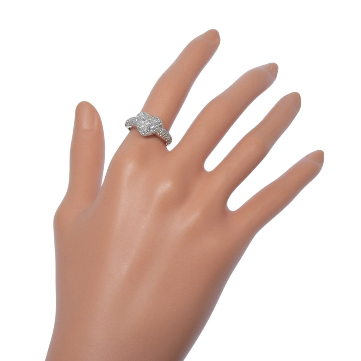 Diamond Heart Ring D1.60 K18 White Gold WG