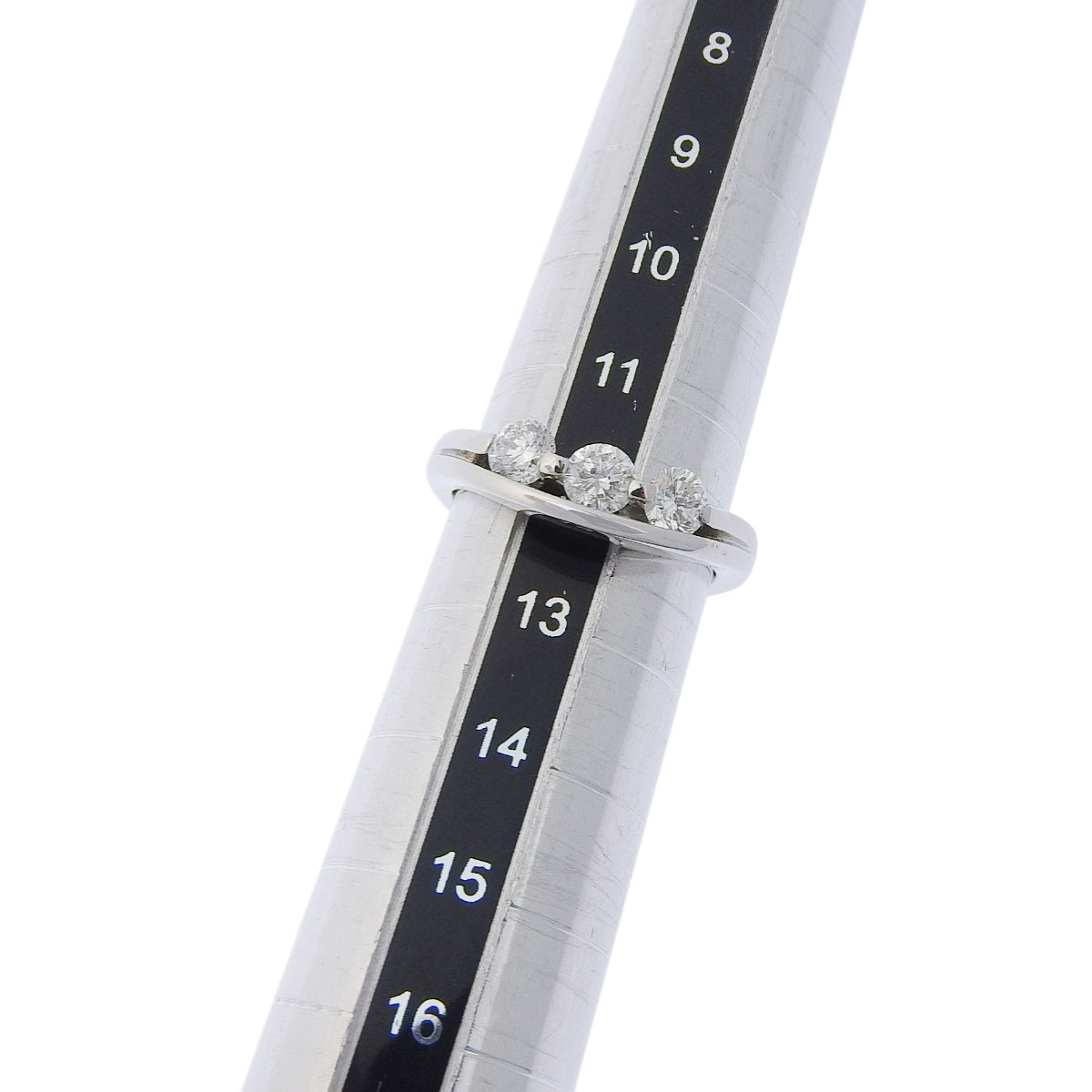 ダイヤモンド リング D0.271,0.301,0.271 Pt950プラチナ
