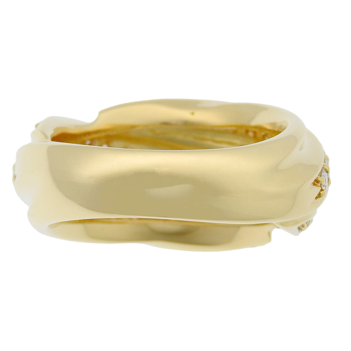 ダイヤモンド リング D1.00 K18 イエローゴールド YG