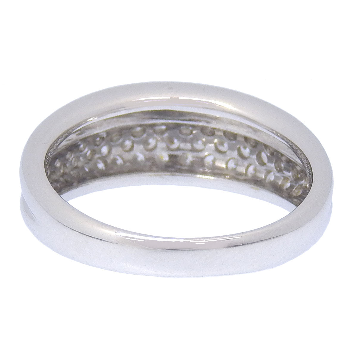 钻石戒指 D1.00 K18 白金 WG