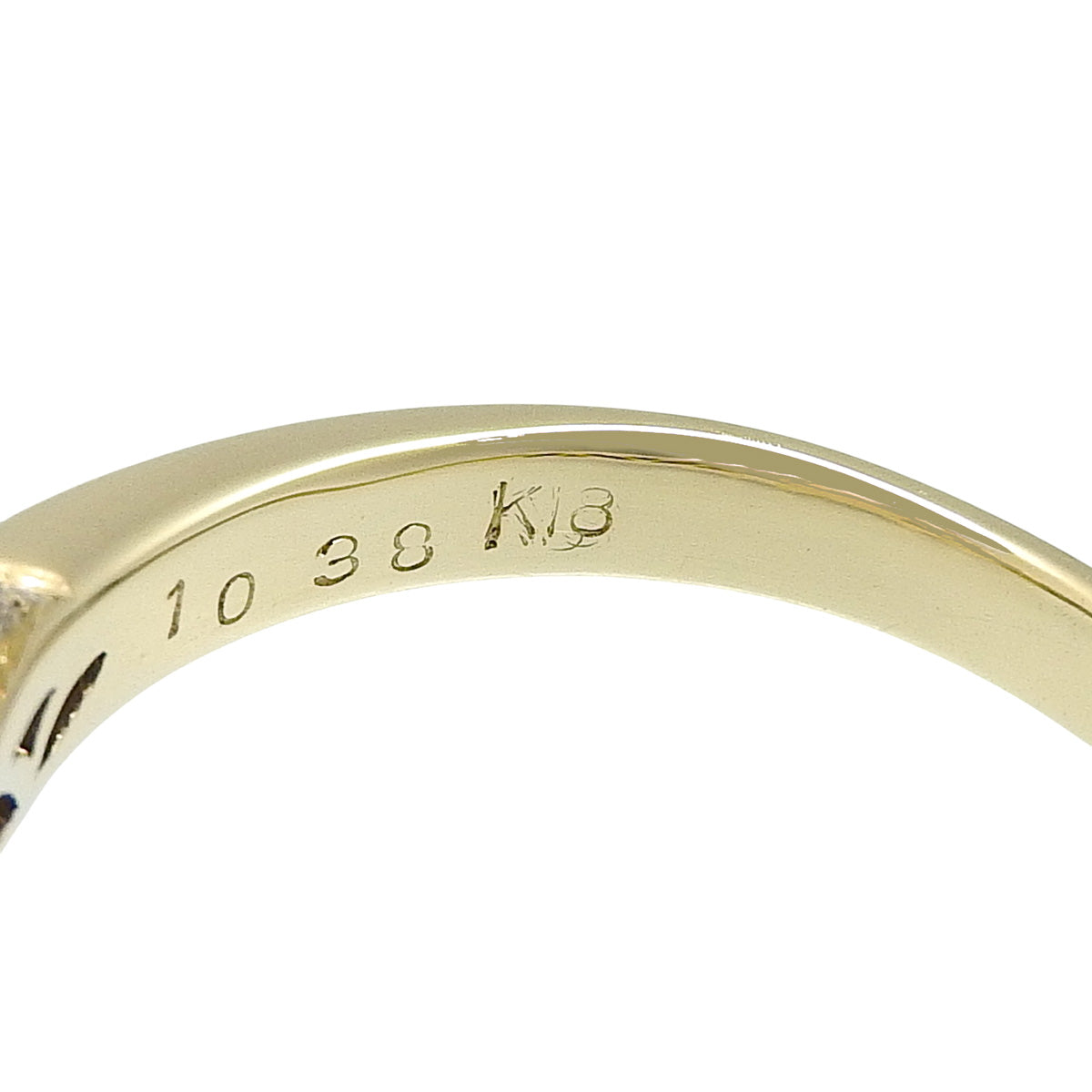 钻石戒指 D1.038/D1.04 K18 黄金 YG