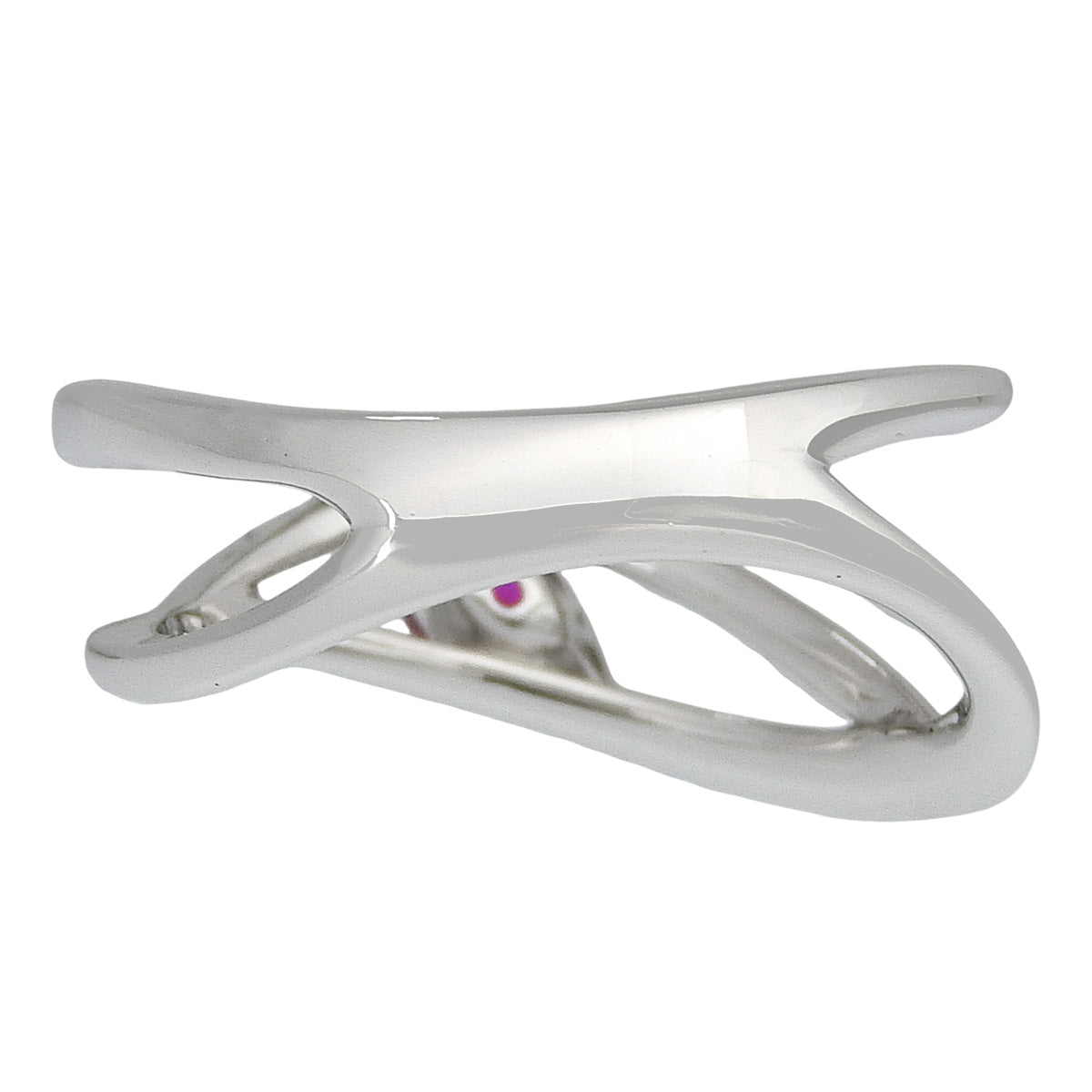 红宝石钻石戒指 R0.36/D0.22 Pt900铂金