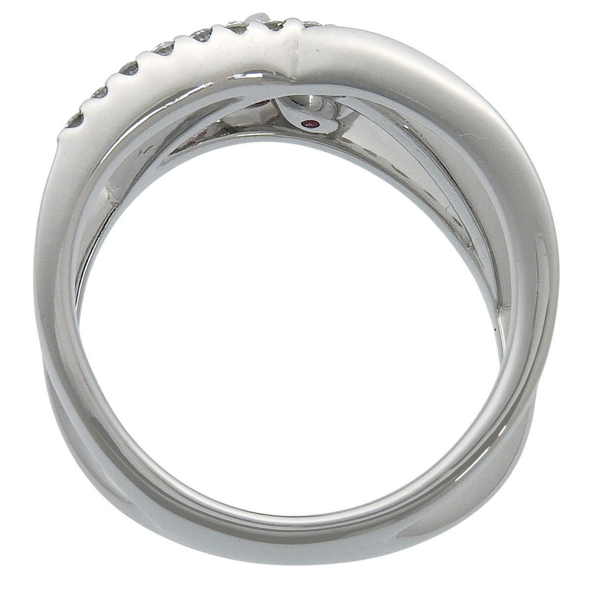 ルビー ダイヤモンド リング R0.36/D0.22 Pt900プラチナ