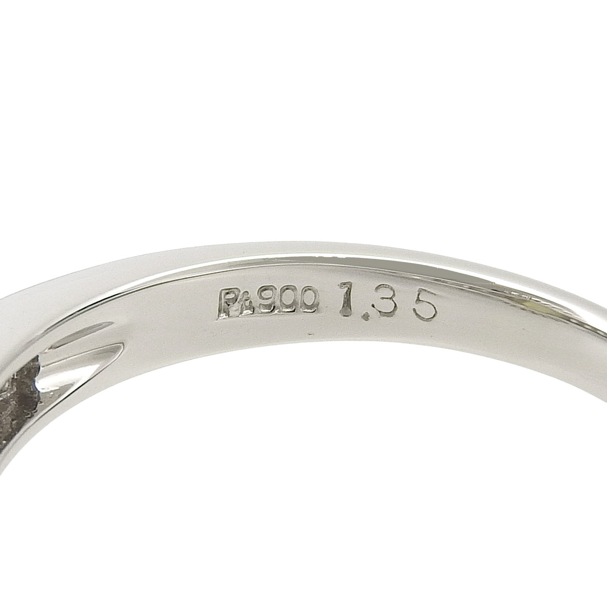 キャッツアイ ダイヤモンド リング CE1.35/D0.50 Pt900プラチナ