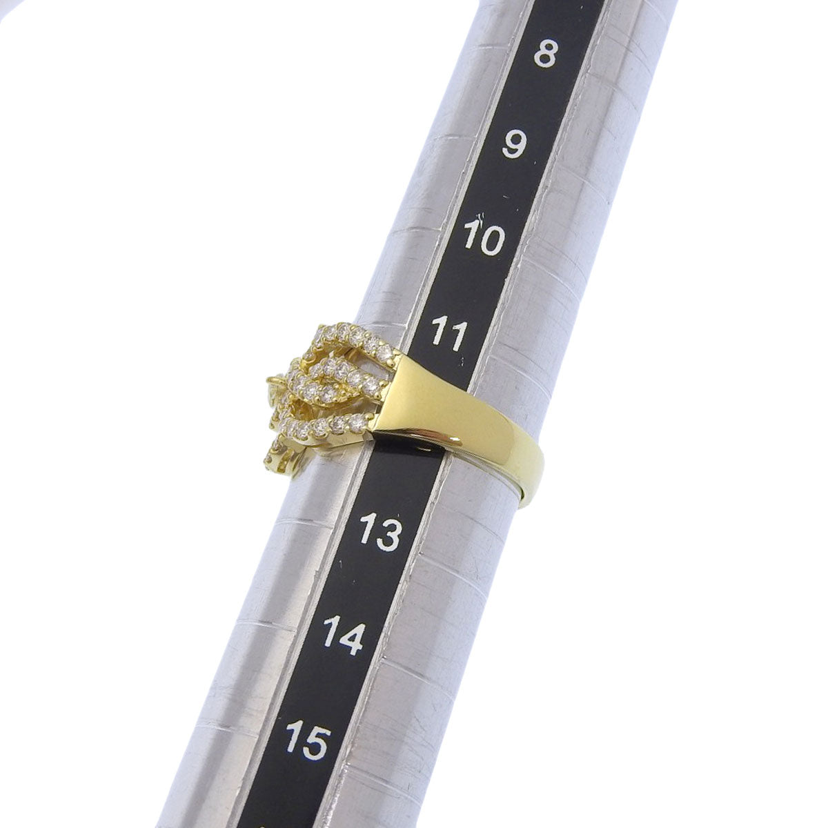 ダイヤモンド リング D1.00 K18 イエローゴールド YG