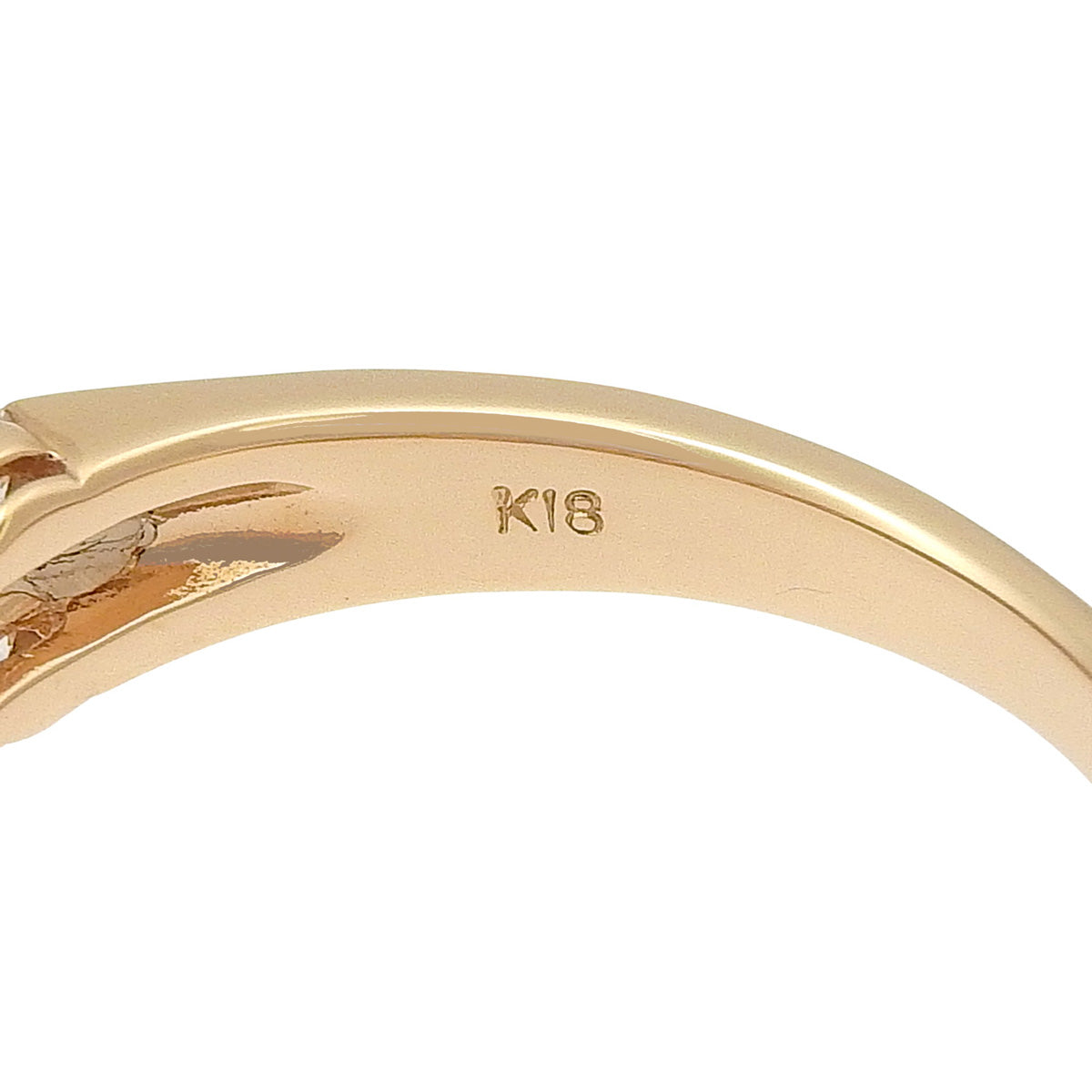 ダイヤモンド リング D0.85 K18 ピンクゴールド PG