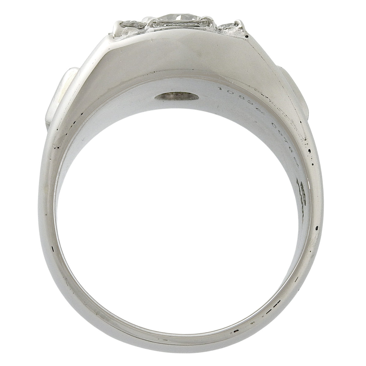 钻石戒指 D1.083,0.978 Pt900铂金