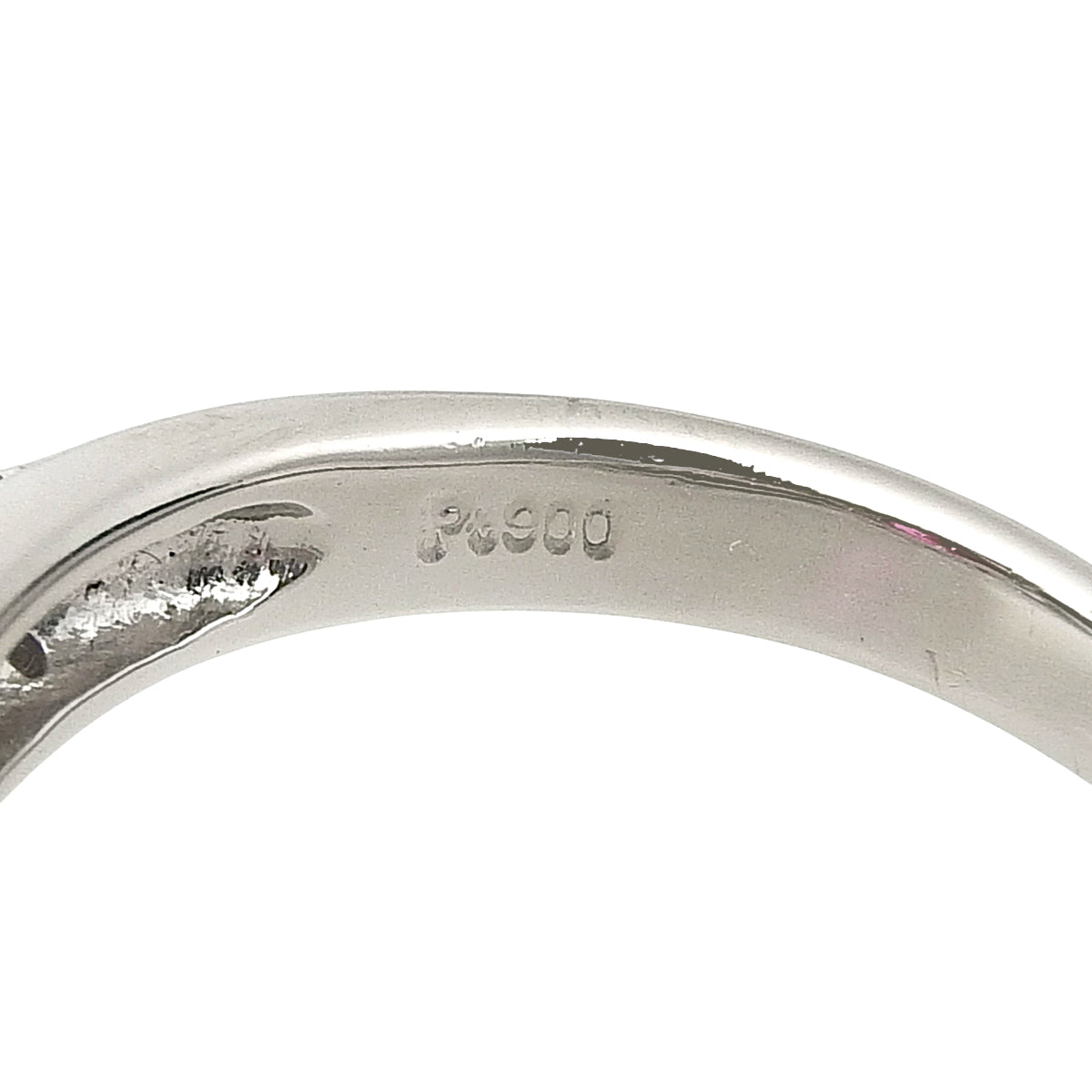 红宝石钻石戒指 R1.34/D0.74 Pt900铂金