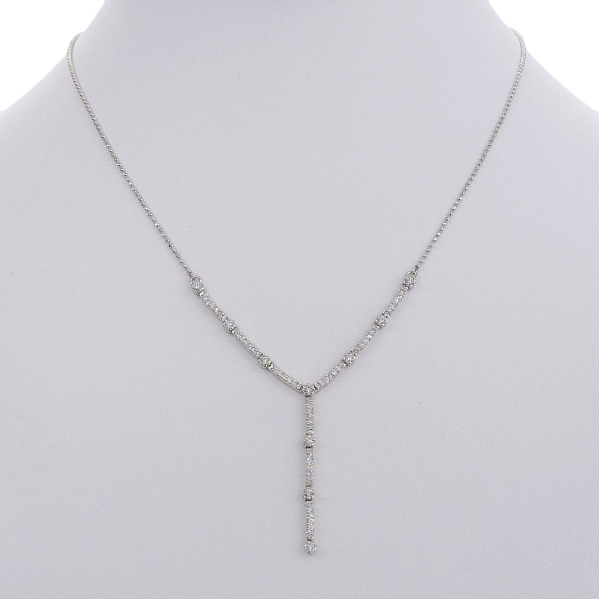 ダイヤモンド ネックレス D0.56 Pt850プラチナ