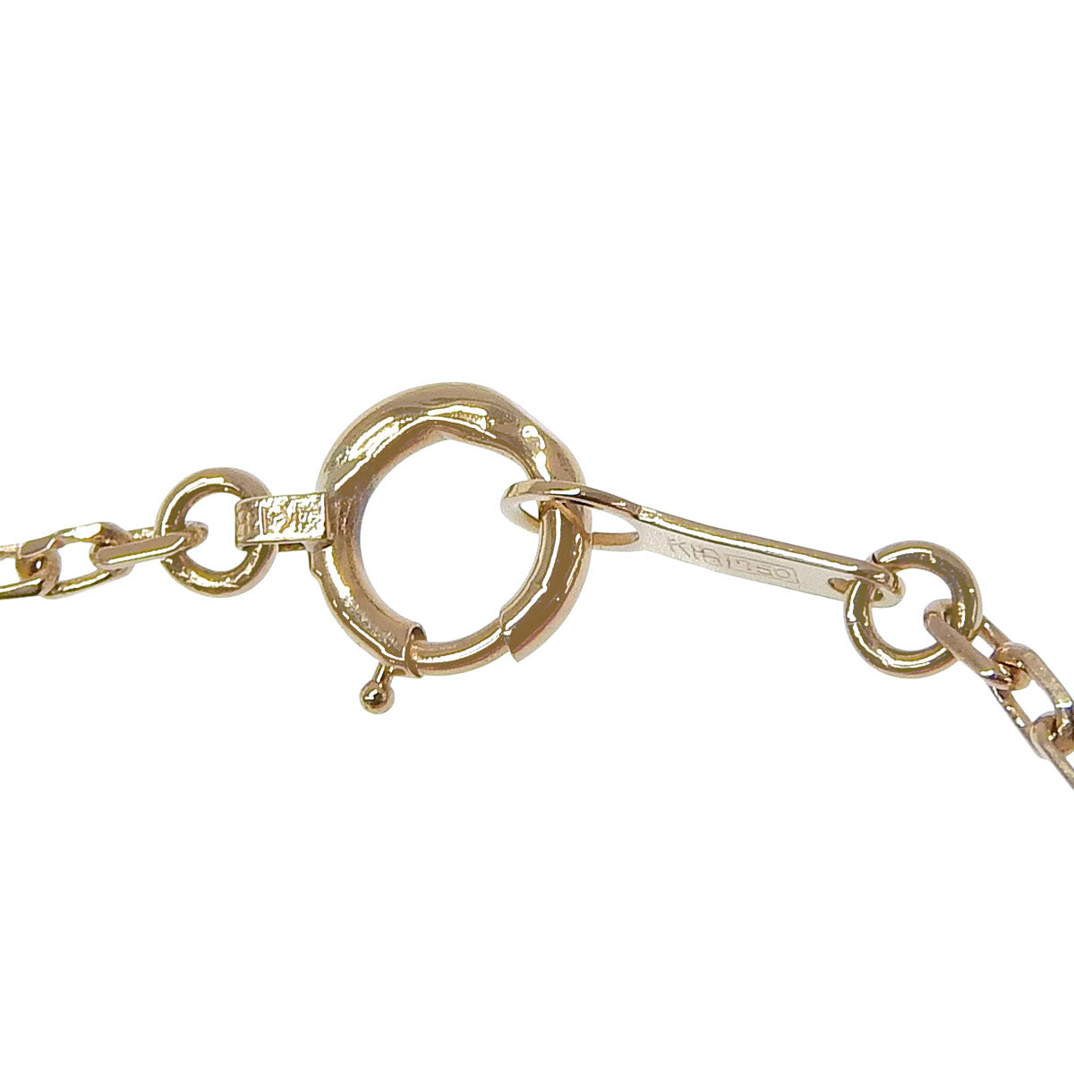 ダイヤモンド デザイン ネックレス D0.58 K18 イエローゴールド YG