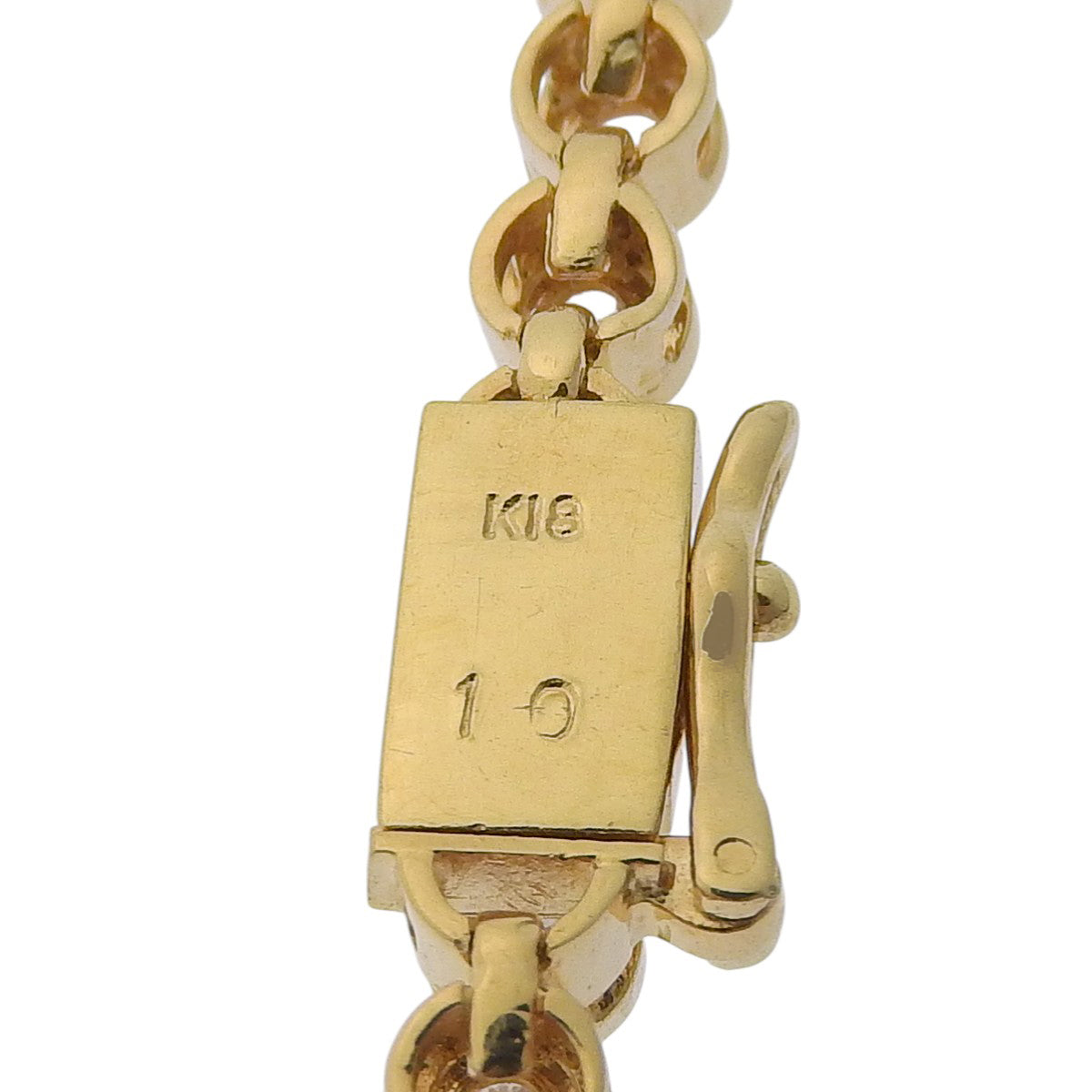 Diamond Tennis Bracelet D1.00 K18 Yellow Gold YG