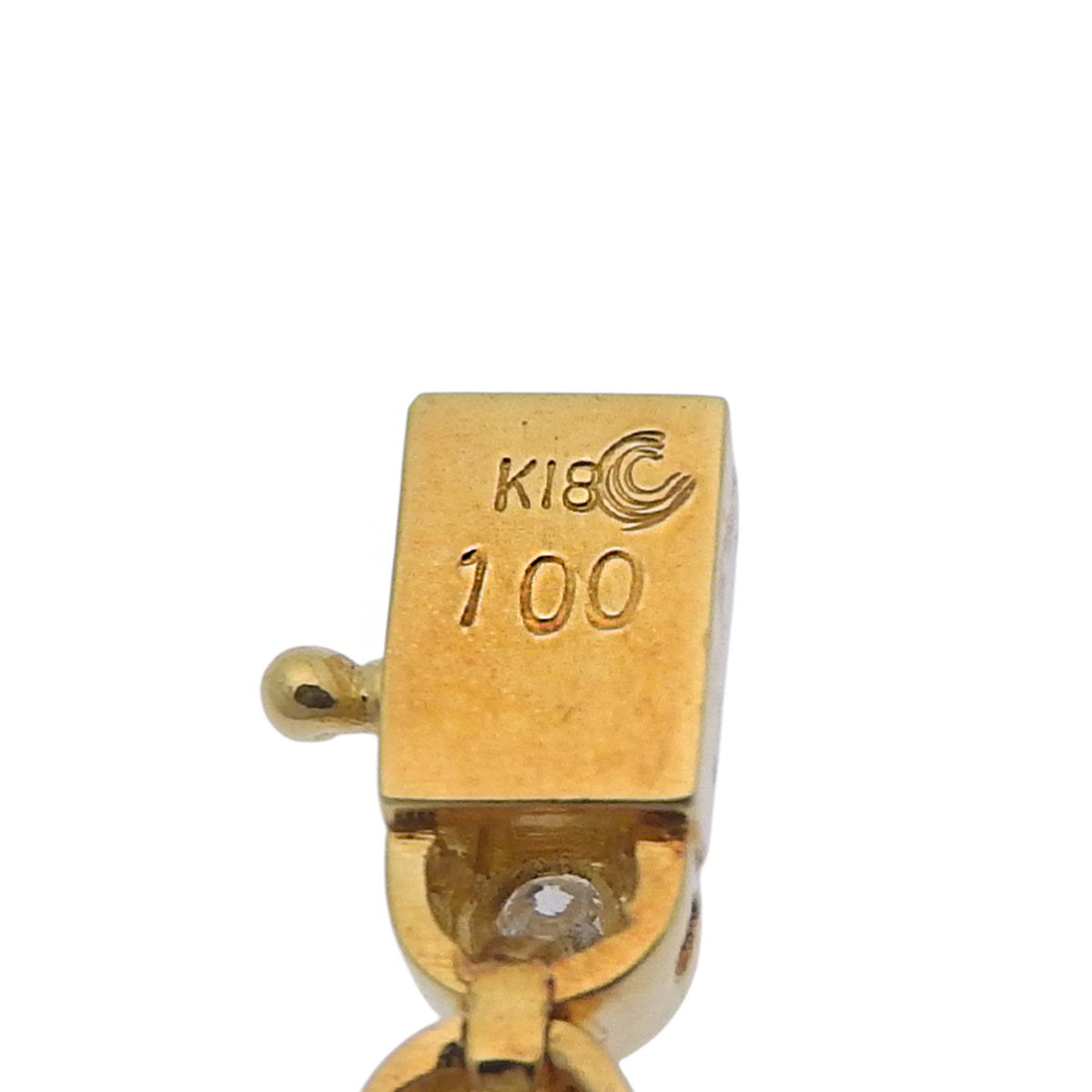 钻石网球手链 D1.00 K18 黄金 YG