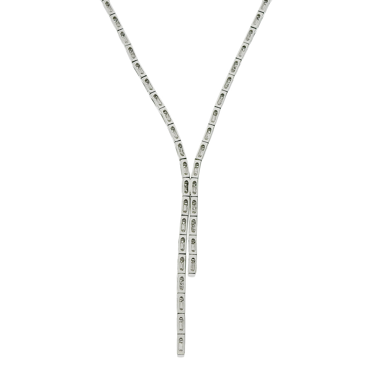 钻石项链 D1.00 K18 白金 WG