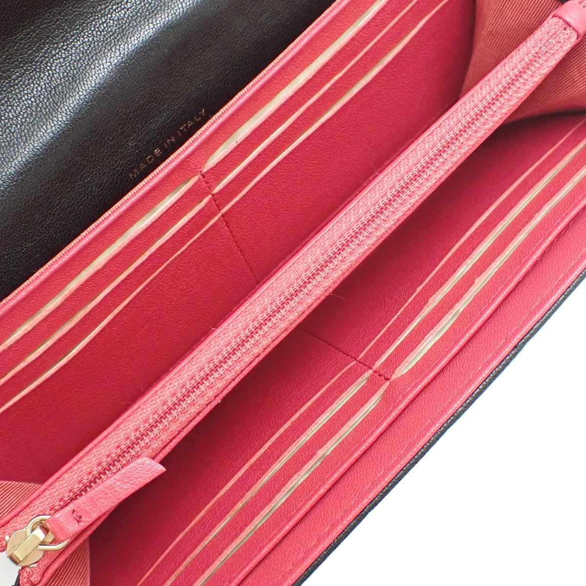 2.55/Chevron Long Flap Wallet in V-Stitch Lambskin