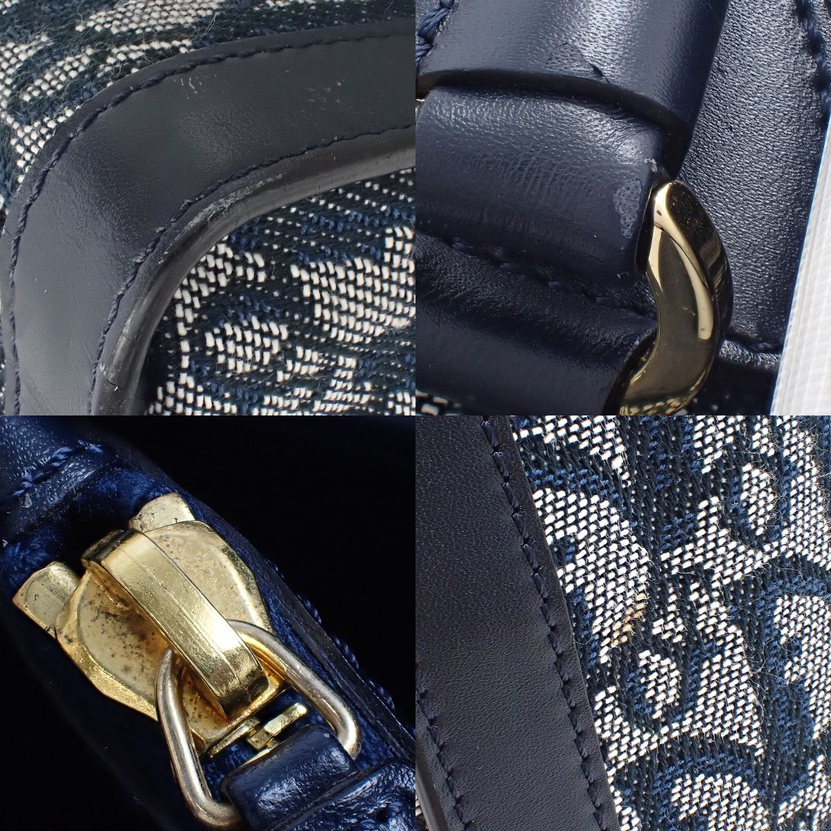 Trotter 手提包 复古帆布和皮革