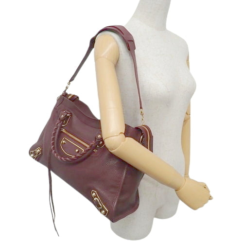 Classic Metallic Edge City Leather 390154