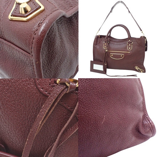 Classic Metallic Edge City Leather 390154