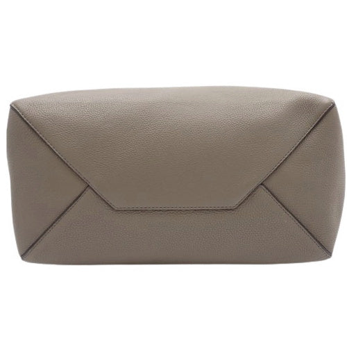 Kaba Phantom 中号旧徽标皮革灰褐色