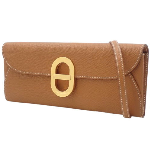 Chêne d'Ancre To Go, Vo'e Epsom leather, gold hardware, W stamp.