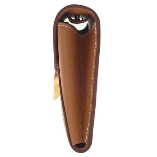 Chêne d'Ancre To Go, Vo'e Epsom leather, gold hardware, W stamp.