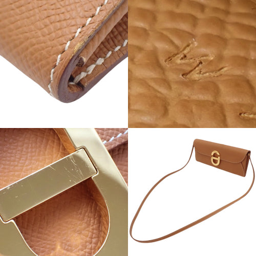 Chêne d'Ancre To Go, Vo'e Epsom leather, gold hardware, W stamp.