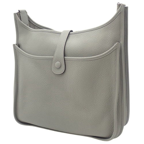 Evelyn 3GM, Triyon Clemence leather, palladium hardware, Grimeout, silver hardware, X stamp.