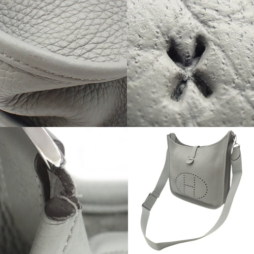 Evelyn 3GM, Triyon Clemence leather, palladium hardware, Grimeout, silver hardware, X stamp.