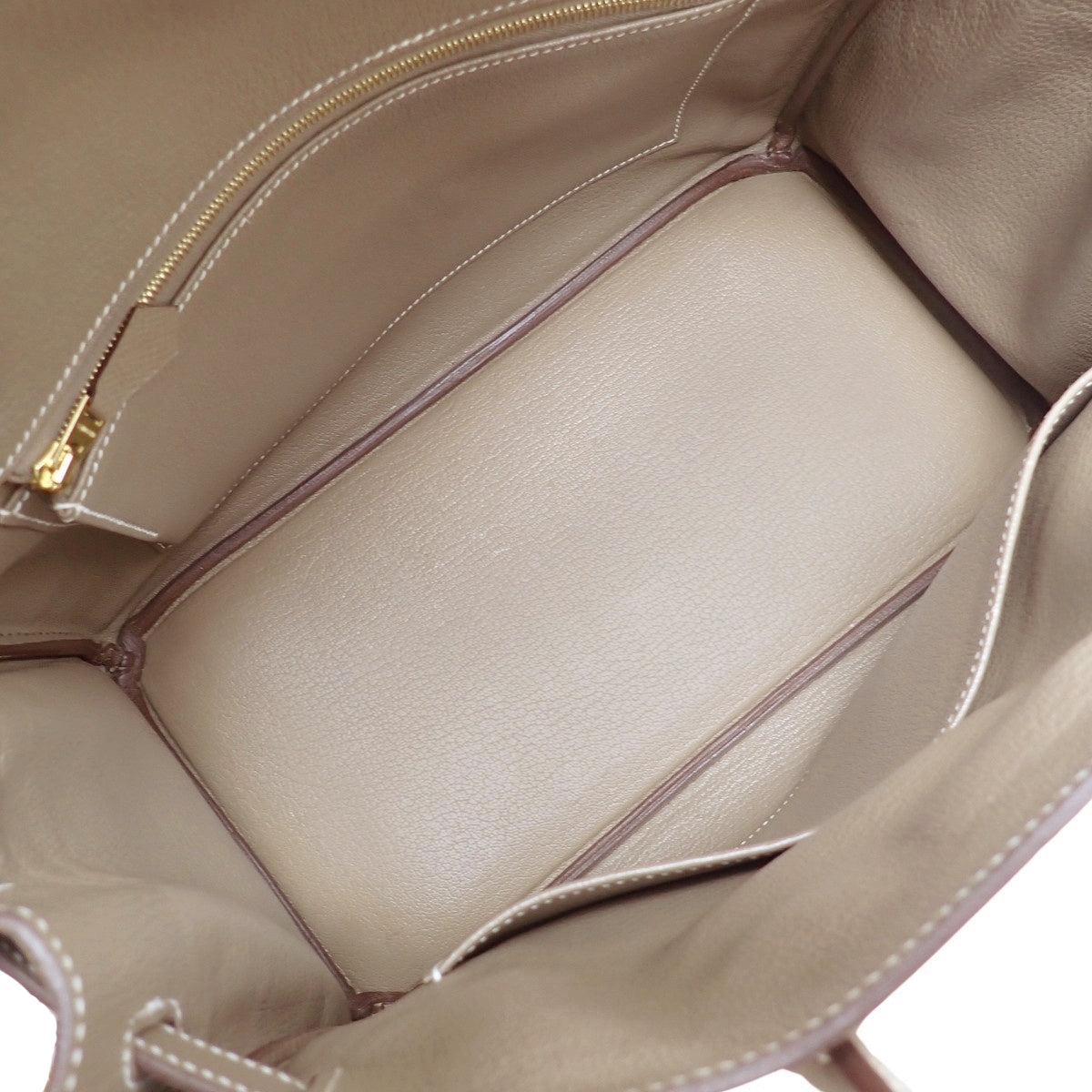 Birkin 30 Epsom Leather Etoupe/Etoupe D Stamp