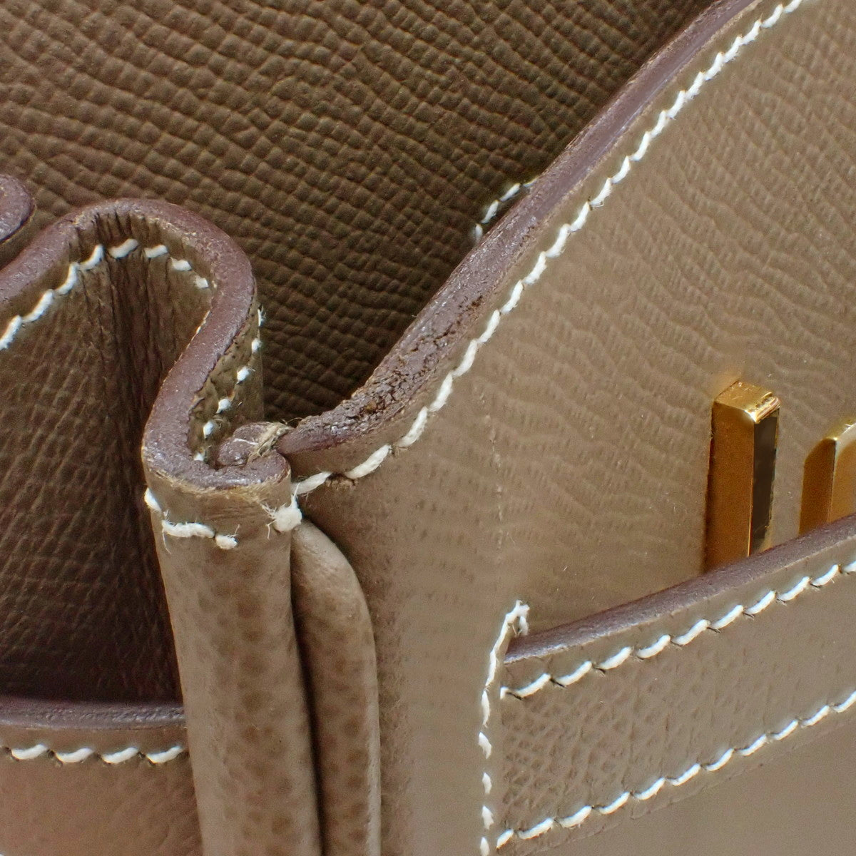 Birkin 30 Epsom Leather Etoupe/Etoupe D Stamp