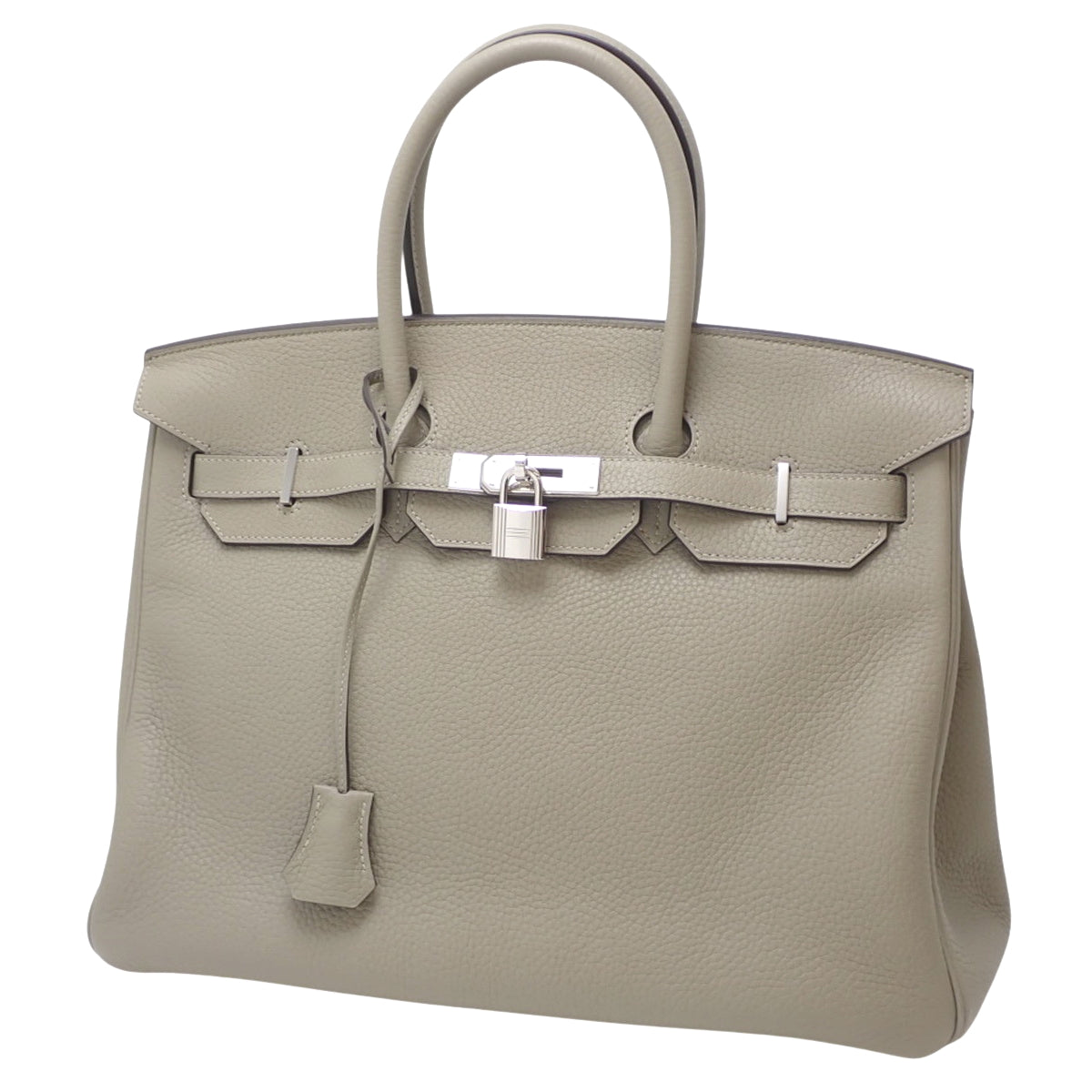 バーキン35 トリヨンクレマンス パラジウム金具 セージ X刻印