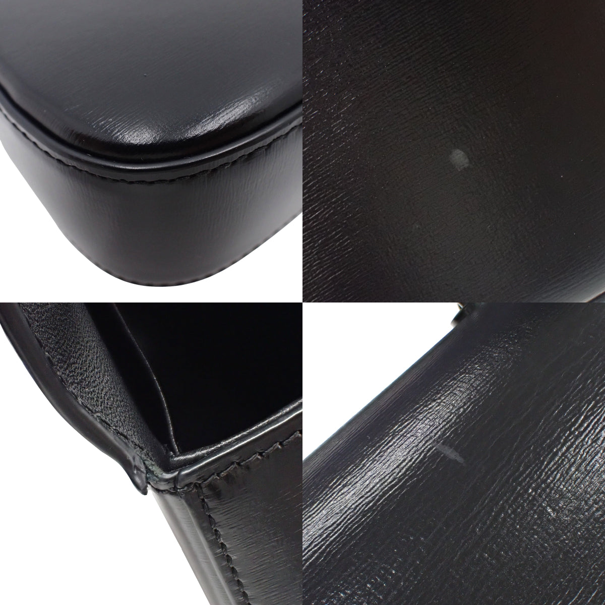 Cuir Triomphe 黑色小牛皮链条单肩包 199243BF4