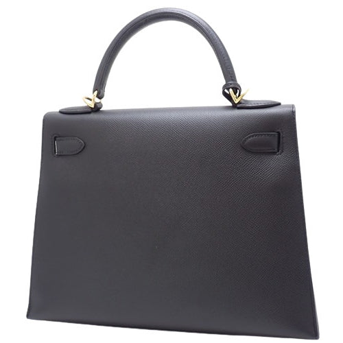 Kelly 28 (outside stitching) Veau Epsom □M stamp