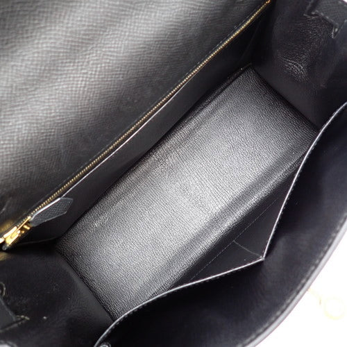 Kelly 28 (outside stitching) Veau Epsom □M stamp