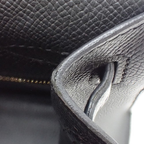 Kelly 28 (outside stitching) Veau Epsom □M stamp