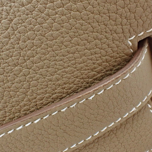 ケリーメッセンジャーGM トゴ パラジウム金具 エトープ/エトゥープ シルバー金具 K刻印