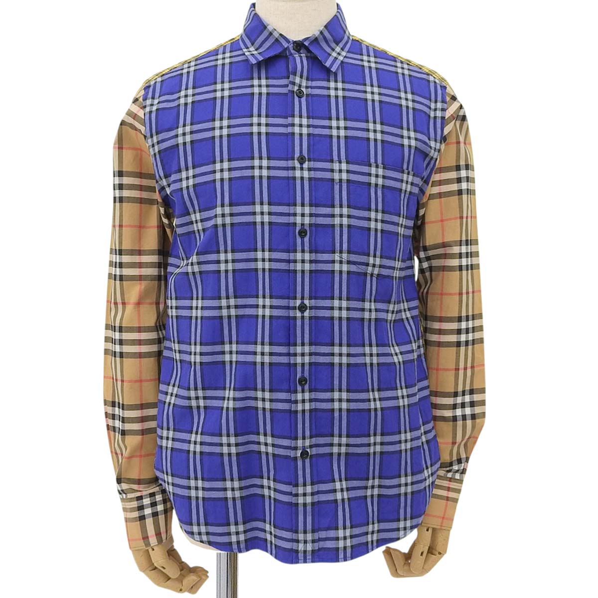 Check shirt top long sleeve apparel