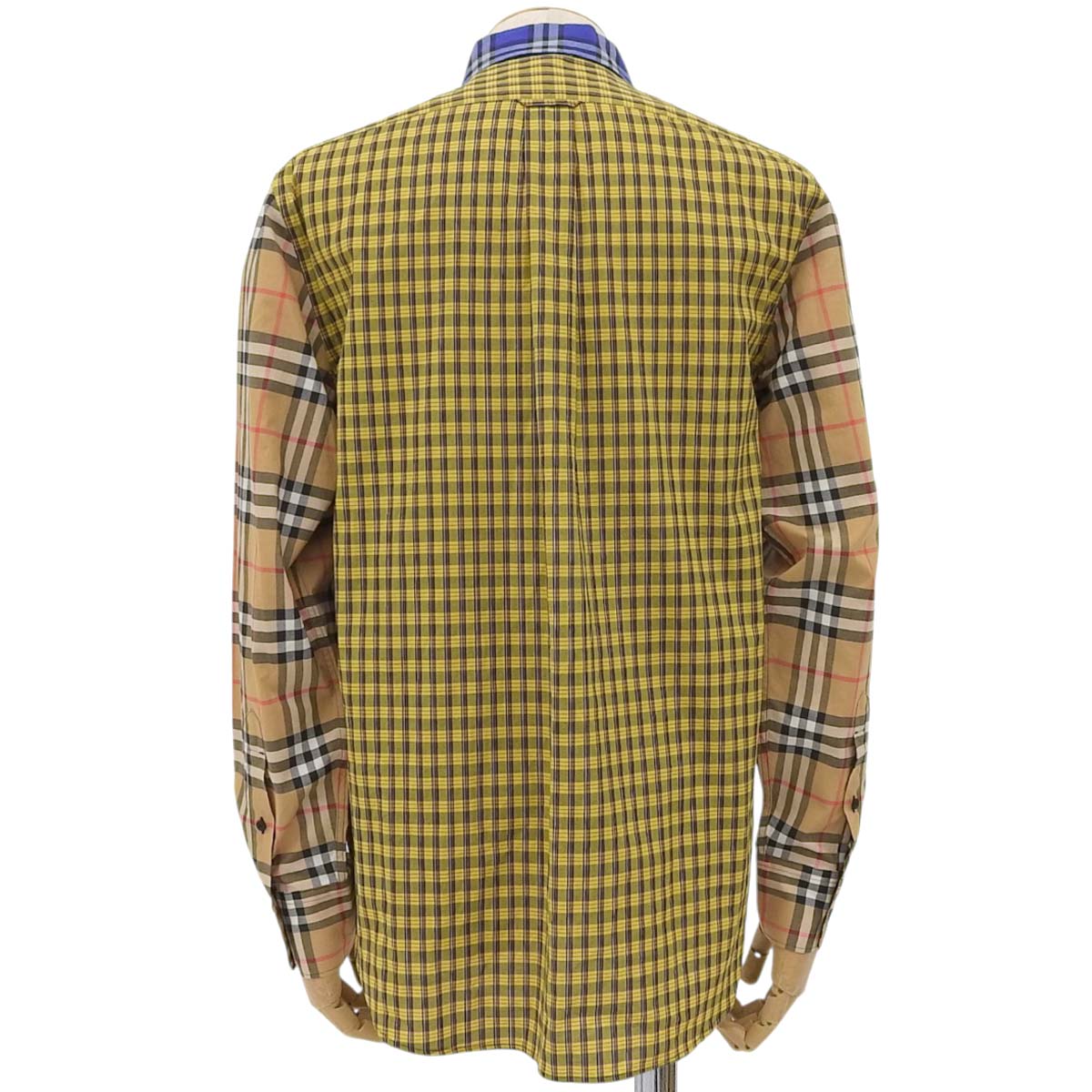 Check shirt top long sleeve apparel