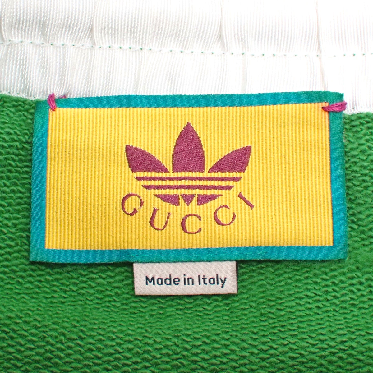 GUCCI×adidas スウェットパンツ アパレル ファッション ハーフパンツ コラボ L コットン 691640