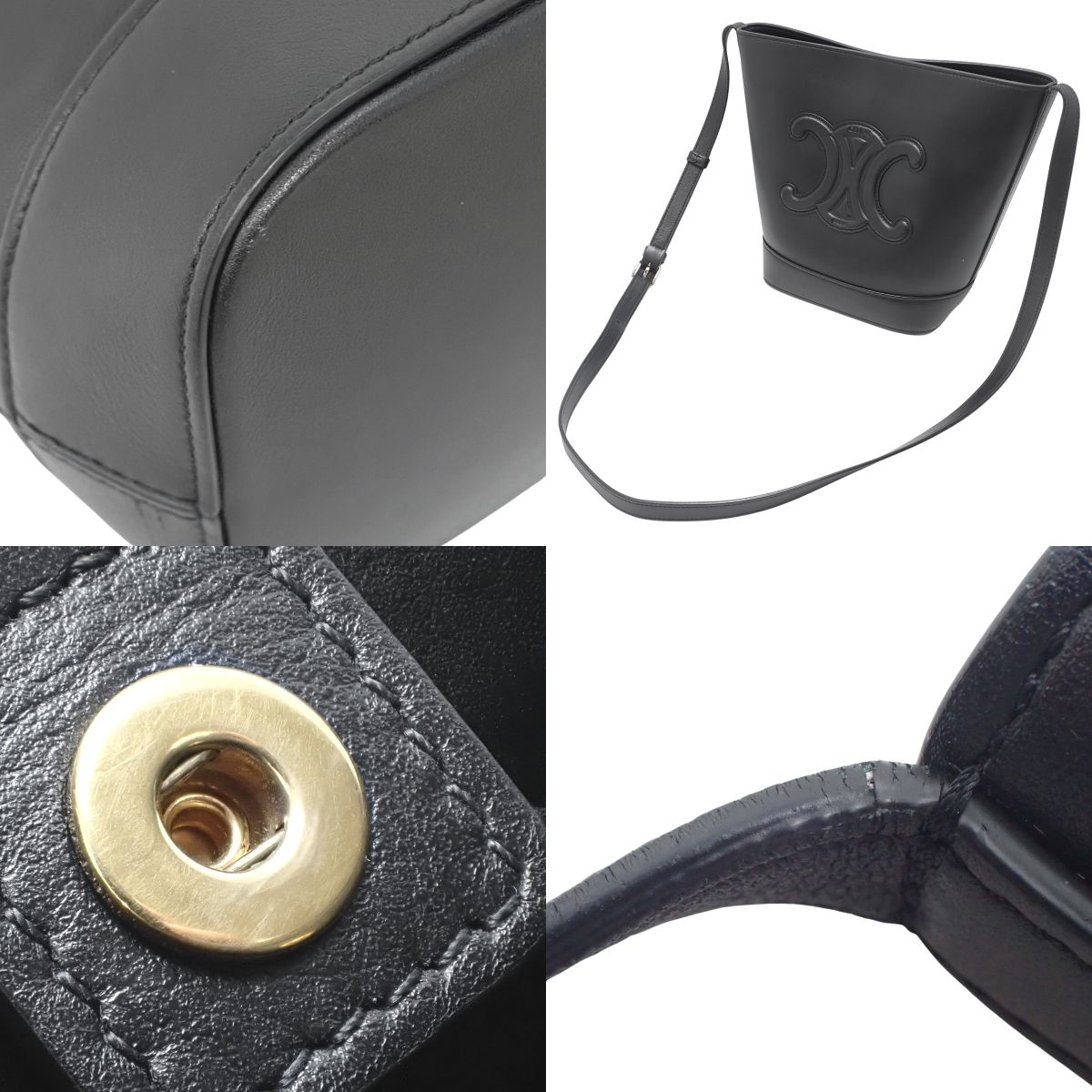 小号水桶包 Cuir Triomphe 小牛皮 198243DU3.38NO