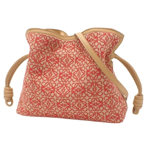 Flamenco Clutch Mini Anagram Cotton Calfskin A411FC2X24