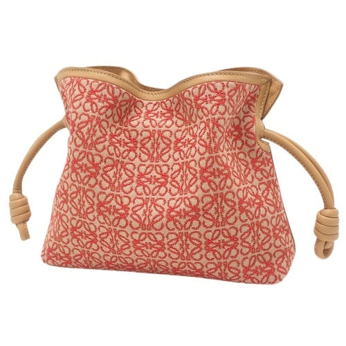 Flamenco Clutch Mini Anagram Cotton Calfskin A411FC2X24