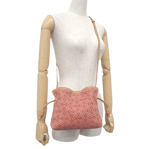 Flamenco Clutch Mini Anagram Cotton Calfskin A411FC2X24