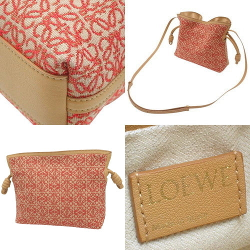 Flamenco Clutch Mini Anagram Cotton Calfskin A411FC2X24