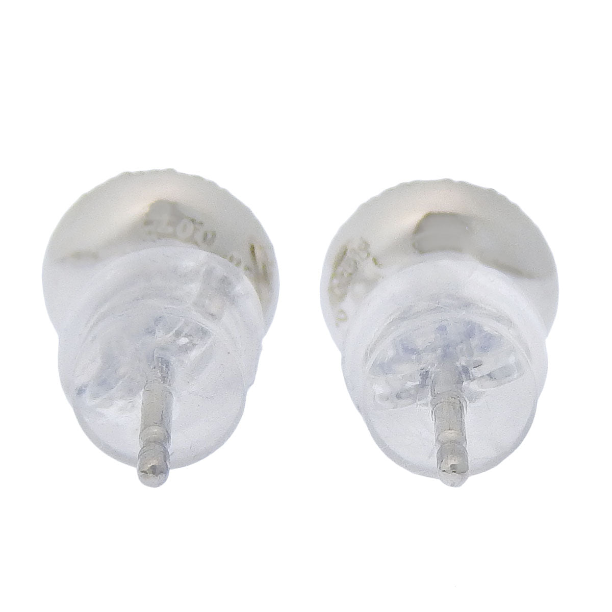 Diamond stud earrings, D0.323, 0.07, 0.326, 0.07, Platinum Pt900